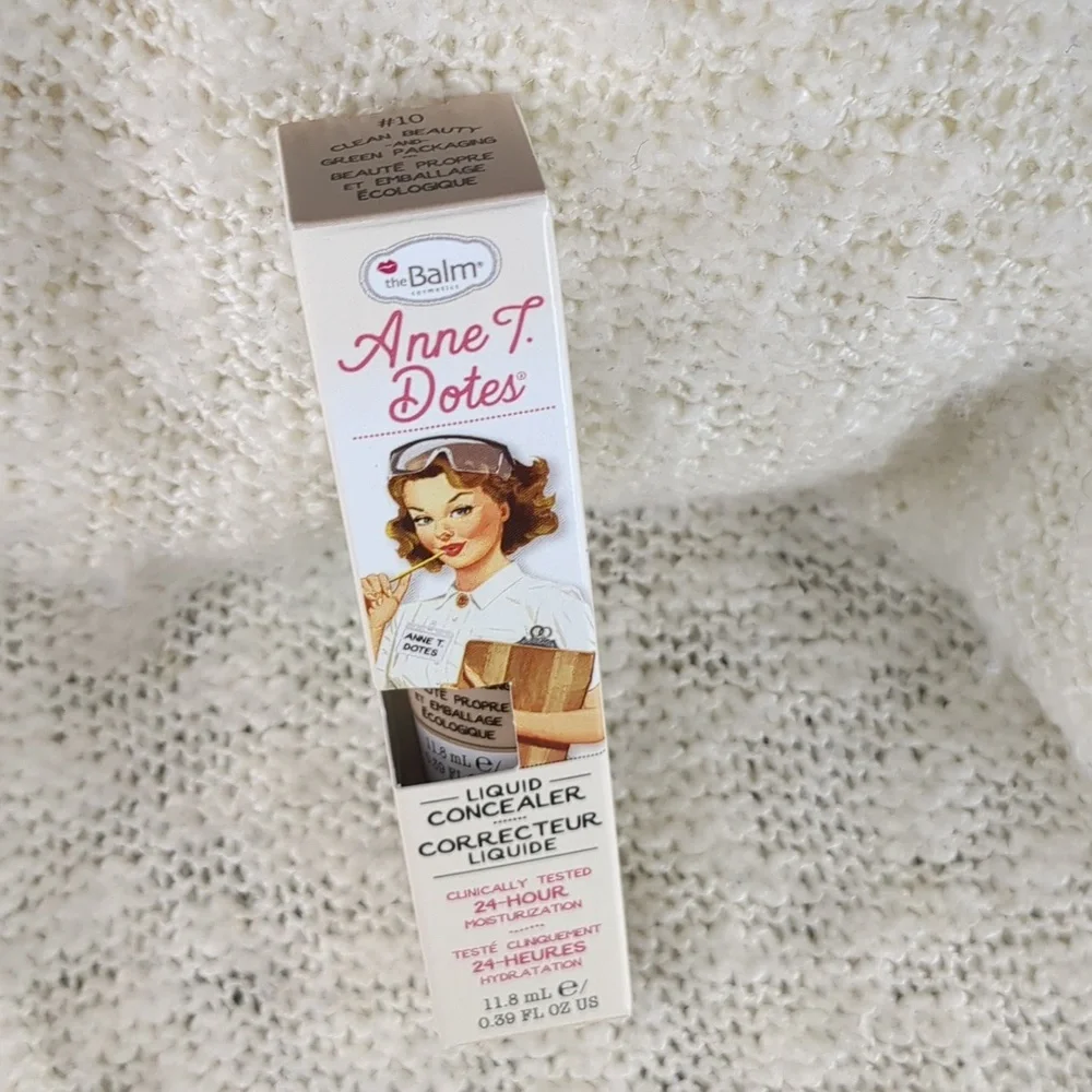 theBalm COSMETICS Anne T. Dotes Liquid Concealer in #10 Very Fair, 9g/0.32oz